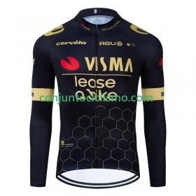 Maillot mangas largas Visma Lease A Bike 2024 N001